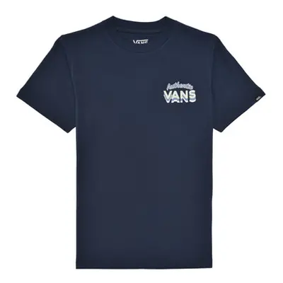 Vans BODEGA SS boys's Children's T shirt in Blue