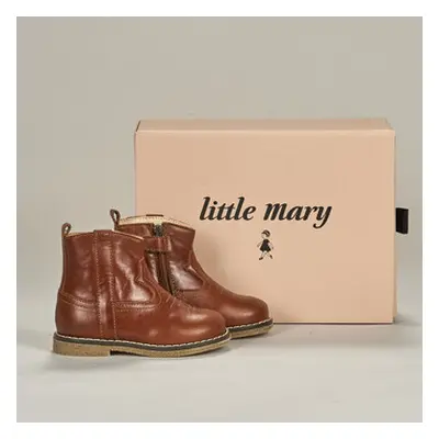 Little Mary JORDANA girls's Children's Low Ankle Boots in Brown