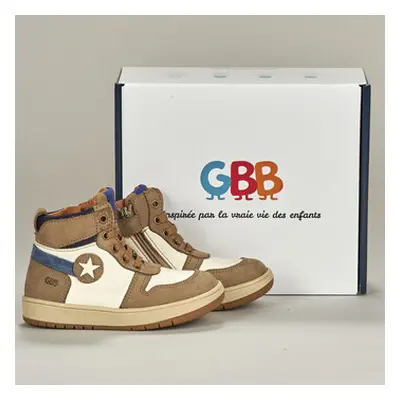 GBB AI373-13-C-ECH boys's Children's Shoes (High-top Trainers) in Brown