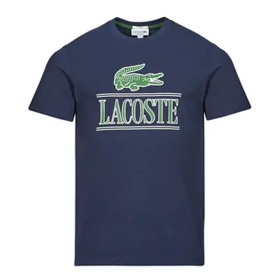 Lacoste TH1218 men's T shirt in Marine