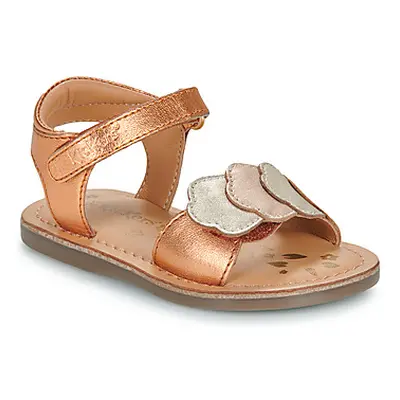 Kickers DYASTAR girls's Children's Sandals in Orange