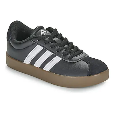 Adidas VL COURT 3.0 K girls's Children's Shoes (Trainers) in Black