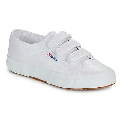 Superga 2750 LAME women's Shoes (Trainers) in White