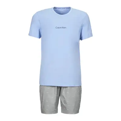 Calvin Klein Jeans S/S SHORT SET men's Sleepsuits in Multicolour