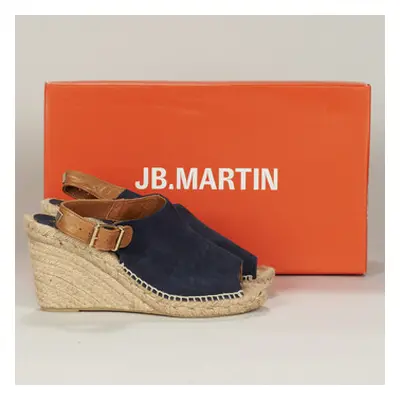 JB Martin INES women's Espadrilles / Casual Shoes in Marine