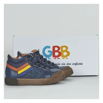 GBB AI350-12-C-ECH boys's Children's Shoes (High-top Trainers) in Blue