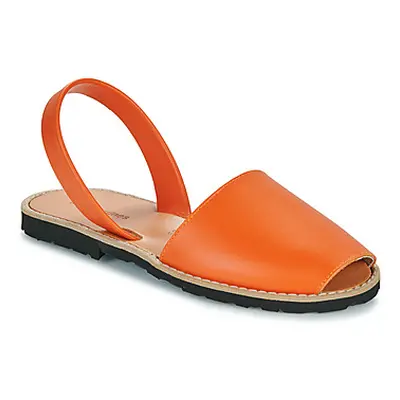 Minorquines AVARCA women's Sandals in Orange