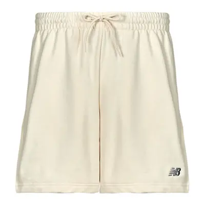 New Balance FLEECE SHORT men's Shorts in Beige