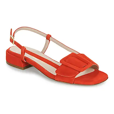 Fericelli PANILA women's Sandals in Red