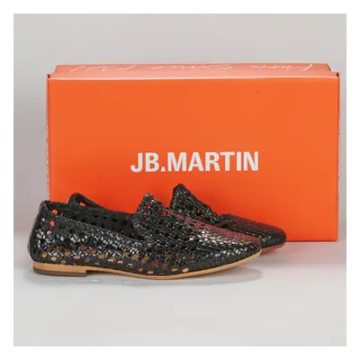 JB Martin TROPICAL women's Loafers / Casual Shoes in Black