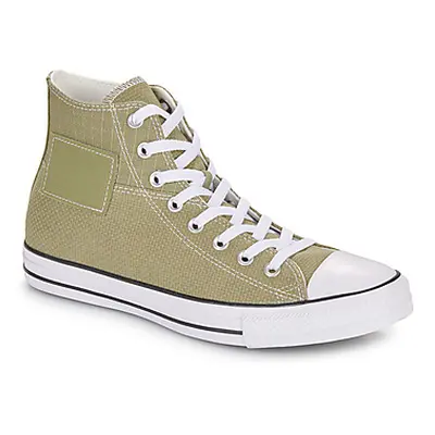 Converse CHUCK TAYLOR ALL STAR CANVAS JACQUARD men's Shoes (High-top Trainers) in Green