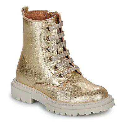 Little Mary MINA girls's Children's Low Ankle Boots in Gold