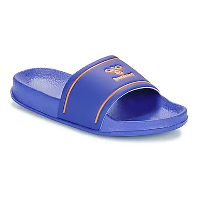 Hummel POOL SLIDE JR boys's Sliders in Blue