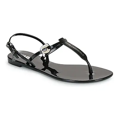 Karl Lagerfeld JELLY KARL NFT SLING women's Sandals in Black