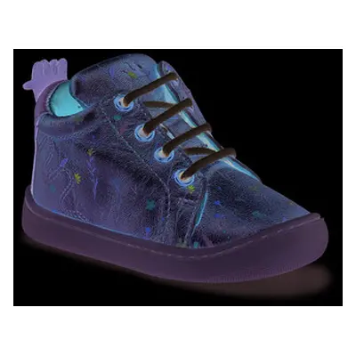 Easy Peasy MY DEBOO LACET boys's Children's Shoes (High-top Trainers) in Gold