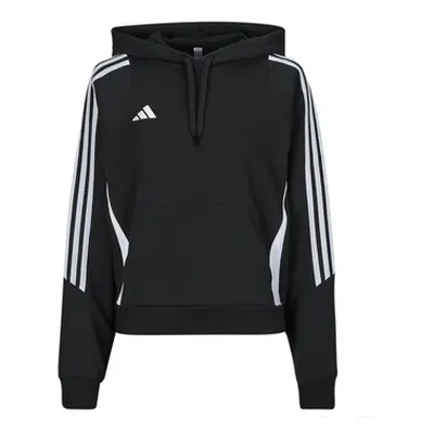 Adidas TIRO24 SWHOODW women's Sweatshirt in Black