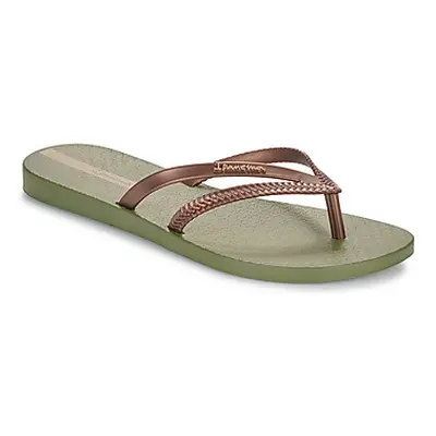 Ipanema BOSSA FEM women's Flip flops / Sandals (Shoes) in Kaki