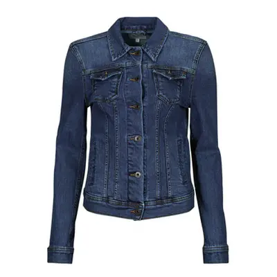 Pepe jeans THRIFT women's Denim jacket in Blue