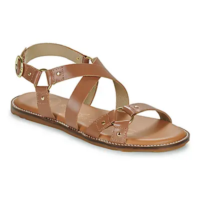 L'Atelier Tropézien SH1323 women's Sandals in Brown