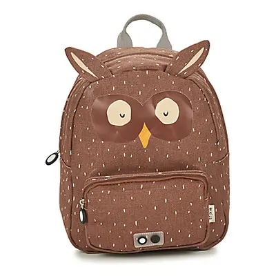 TRIXIE MISTER OWL girls's Children's Backpack in Brown