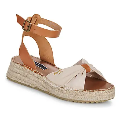 Pepe jeans KATE ONE women's Sandals in Brown