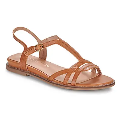 Karston SOBIO women's Sandals in Brown