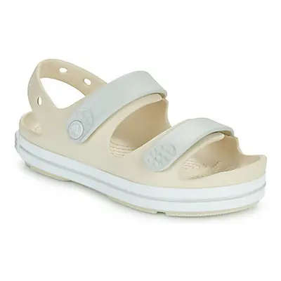 Crocs Crocband Cruiser Sandal K girls's Children's Sandals in Beige