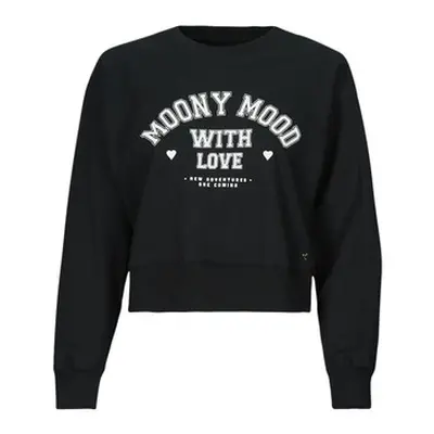 Moony Mood LAURA women's Sweatshirt in Black