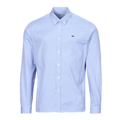 Lacoste CH2932 men's Long sleeved Shirt in Blue