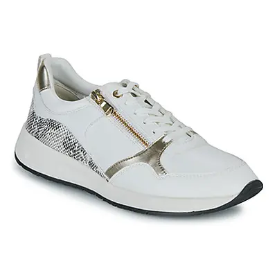 Geox D BULMYA women's Shoes (Trainers) in White