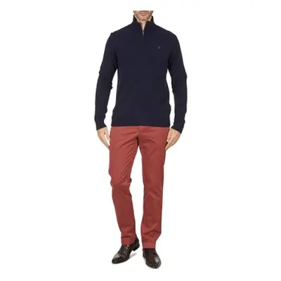 Hackett STRETCH TWILL CHINO men's Trousers in Red