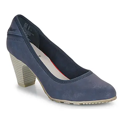 S.Oliver - women's Court Shoes in Marine