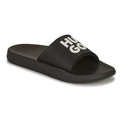 HUGO Nil_Slid_mdtpu_N men's Sliders in Black