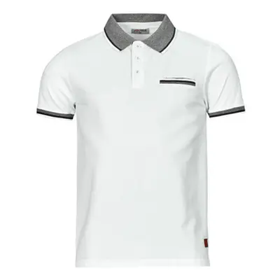 Yurban NEW-POLO-WHITE men's Polo shirt in White