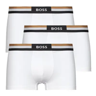 BOSS Trunk 3P Motion men's Boxer shorts in White