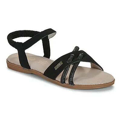 Les Petites Bombes IRMAK women's Sandals in Black