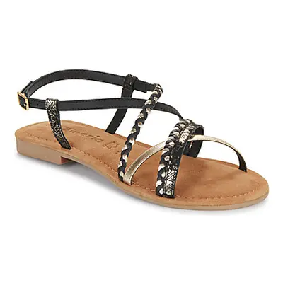 Tamaris 28139-048 women's Sandals in Black