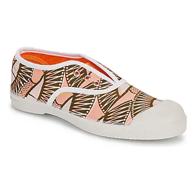 Bensimon TENNIS ELLY PANAFRICA girls's Children's Shoes (Trainers) in Multicolour