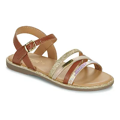 Les Tropéziennes par M Belarbi INAYA girls's Children's Sandals in Brown