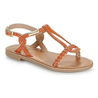 Les Tropéziennes par M Belarbi BAPPY girls's Children's Sandals in Orange