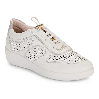 Stonefly PASEO IV 28 NAPPA LTH women's Shoes (Trainers) in White