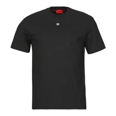 HUGO Dalile men's T shirt in Black