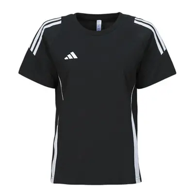 Adidas TIRO24 SWTEEW women's T shirt in Black