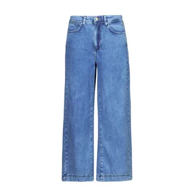 Freeman T.Porter NYLIA DENIM women's Flare / wide jeans in Blue