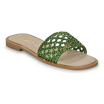 Les Petites Bombes IOLANDA women's Mules / Casual Shoes in Green