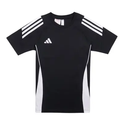 Adidas TIRO24 SWTEEY girls's Children's T shirt in Black