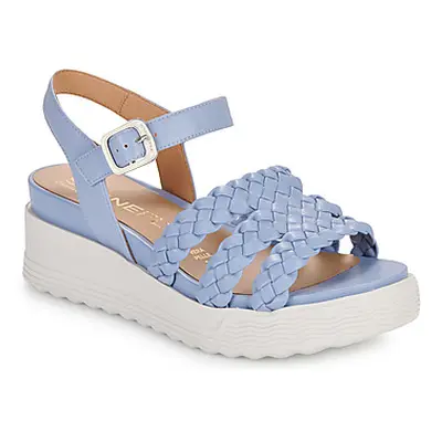 Stonefly PARKY 16 EMBOSSED S./NAPPA LTH women's Sandals in Blue