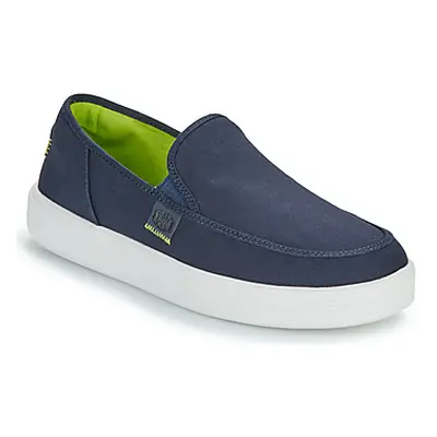 HEYDUDE Sunapee M Canvas men's Slip-ons (Shoes) in Marine