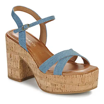 Tamaris 28034-802 women's Sandals in Blue