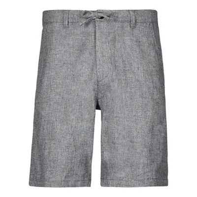 Selected SLHREGULAR-BRODY LINEN SHORTS men's Shorts in Grey